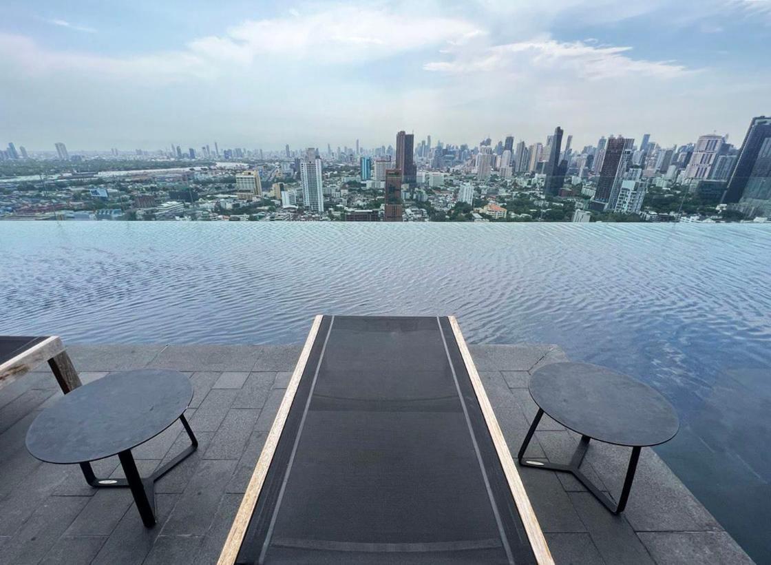 2 Bedroom Luxury Apartment 3 Min Walk From Bts Ekkamai Bangkok Zewnętrze zdjęcie