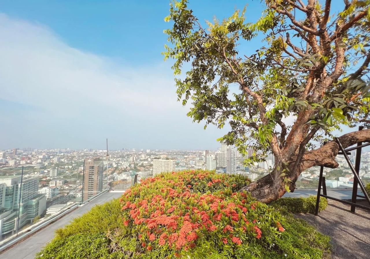 2 Bedroom Luxury Apartment 3 Min Walk From Bts Ekkamai Bangkok Zewnętrze zdjęcie