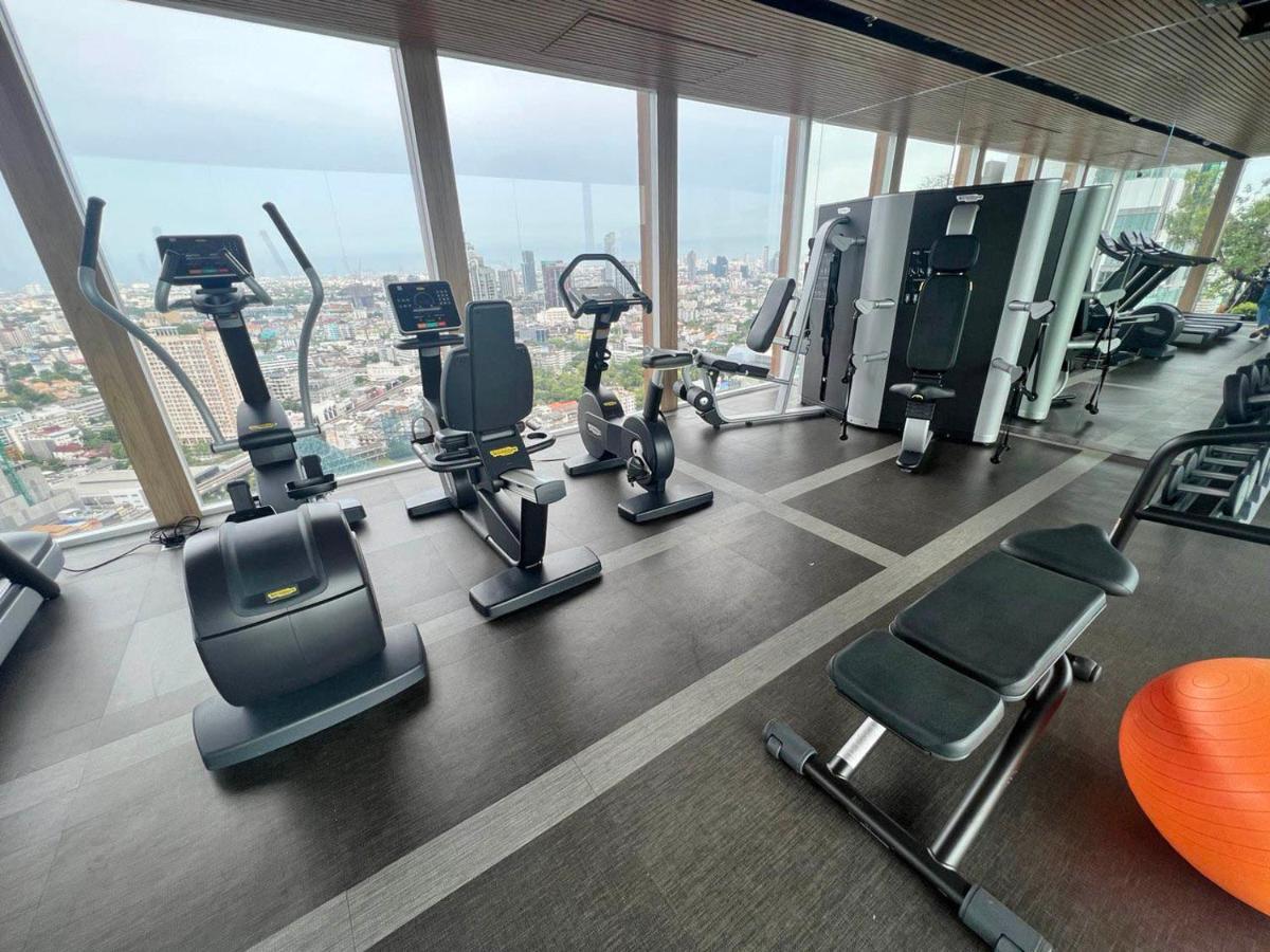 2 Bedroom Luxury Apartment 3 Min Walk From Bts Ekkamai Bangkok Zewnętrze zdjęcie
